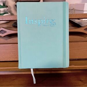 Tyndale NLT Inspire Bible (Hardcover, Aquamarine): Journaling Bible